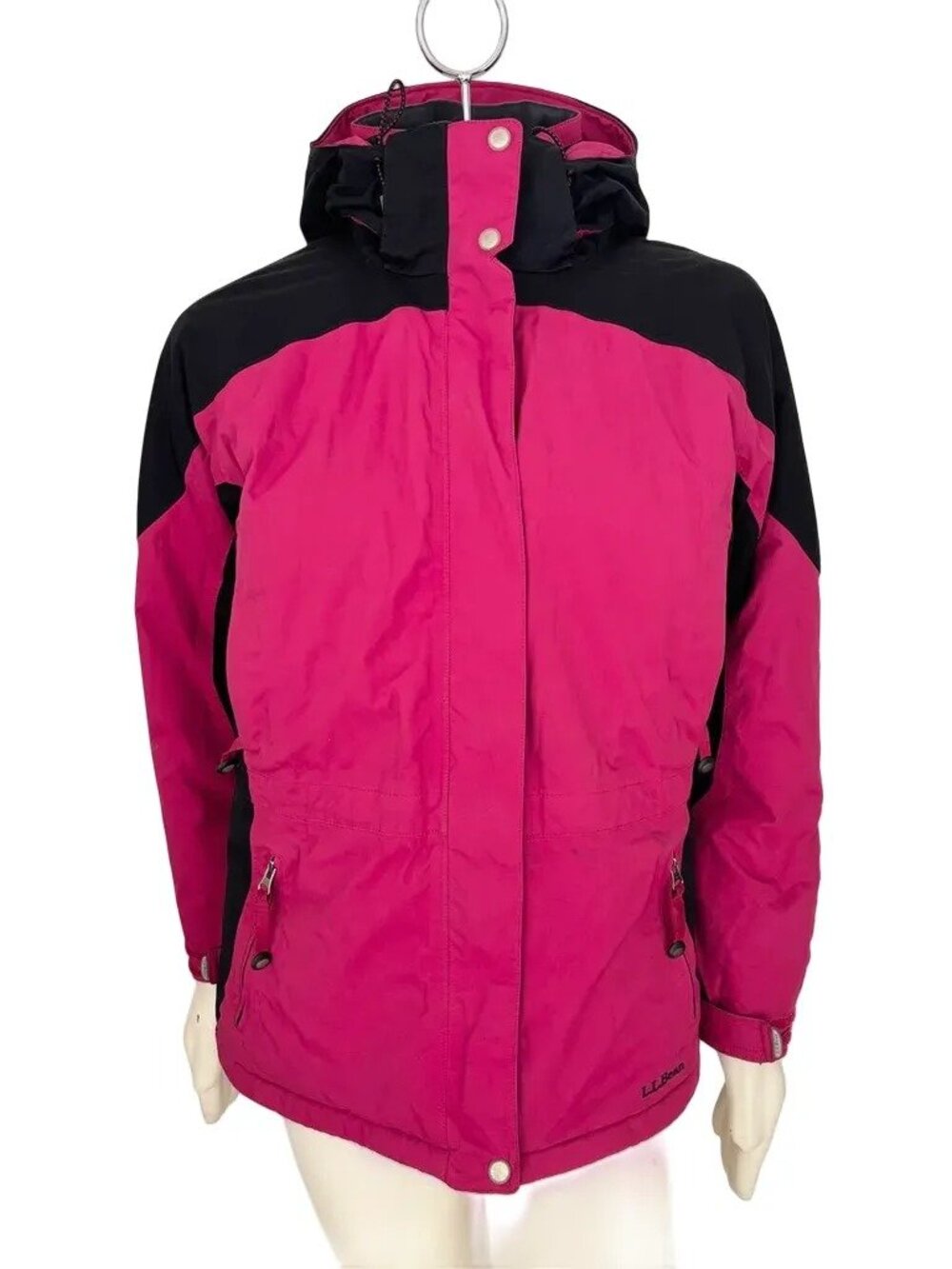 L.L. BEAN Rugged Ridge Parka Insulated Waterproof Ski Jacket Magenta SZ M